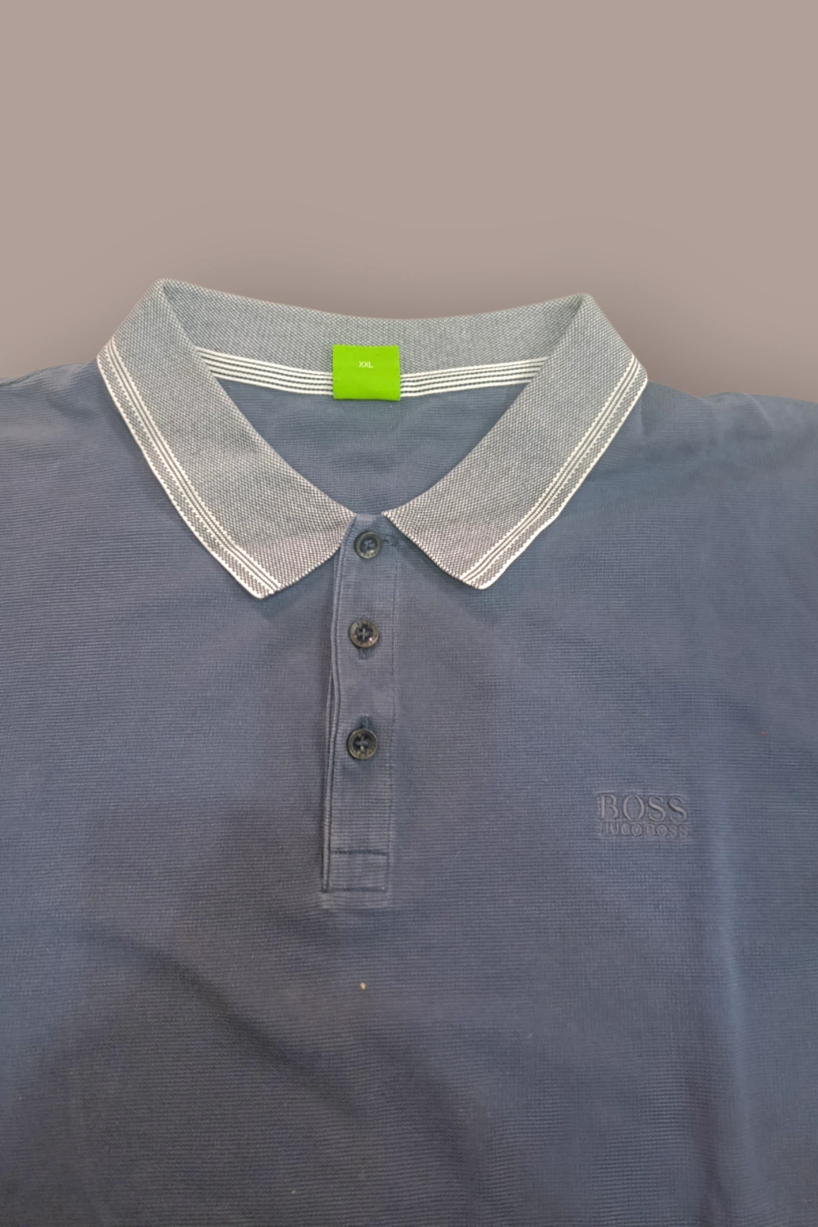| Polo Hugo Boss Homem | Cor Azul Marinho | Algodão | Tamanho XXL | – photo 5